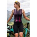 Lady Ergo Suit Zeitfahranzug Damen schwarz/pink (E21-4000) Lady Ergo Suit Zeitfahranzug Damen schwarz/pink (E21-4000)