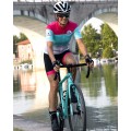 GORDONA Radtrikot Damen kurzarm weiß/celeste/pink (E21-4700) GORDONA Radtrikot Damen kurzarm weiß/celeste/pink (E21-4700)