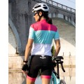 GORDONA Radtrikot Damen kurzarm weiß/celeste/pink (E21-4700) GORDONA Radtrikot Damen kurzarm weiß/celeste/pink (E21-4700)