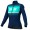Alé BLEND LADY Radtrikot Damen langarm blau/türkis