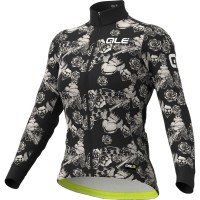 ALE LAS VEGAS Damen Radtrikot langarm schwarz