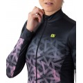 ALE PYRAMID Damen Winter Fahrradjacke schwarz/pink ALE PYRAMID Damen Winter Fahrradjacke schwarz/pink