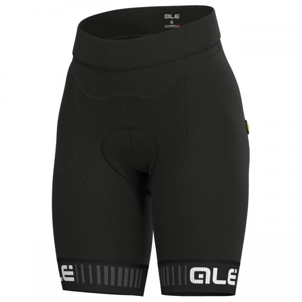 ALE TRAGUARDO Radhose Damen kurz schwarz/weiß