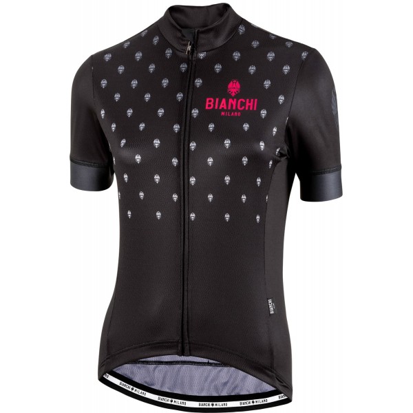 ISCA Radtrikot Damen Kurzarm schwarz (E19-4000)