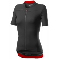 ANIMA 3-Radtrikot Damen kurzarm schwarz (light black/red)