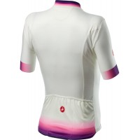 Damen Radsport-Set (Radtrikot GRADIENT+Radhose VELOCISSIMA 2) weiß/schwarz