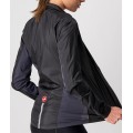 SQUADRA STRETCH W JACKET-Damen Fahrrad Windjacke schwarz