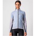 SQUADRA STRETCH W JACKET-Damen Fahrrad Windjacke silber-grau