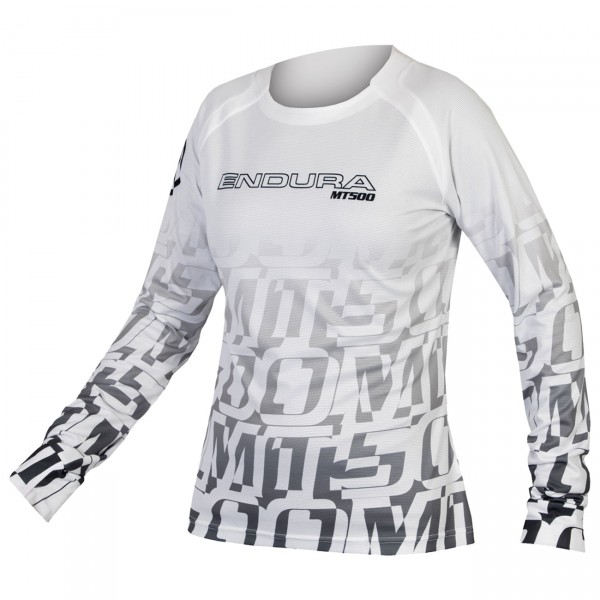 MT500 Print Tee LTD Radtrikot Damen langarm MTB/Freeride weiß (E6219BK)