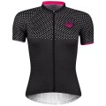 POINTS Radtrikot Damen kurzarm schwarz/pink (9001320)