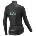 Liv Race Day Radtrikot Damen langarm schwarz