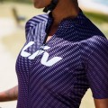 Liv BELIV Radtrikot Damen langarm lila Liv BELIV Radtrikot Damen langarm lila