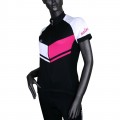 Fabulosa Lady Jersey Radtrikot Damen kurzarm schwarz/pink (E23-5700) Fabulosa Lady Jersey Radtrikot Damen kurzarm schwarz/pink (E23-5700)