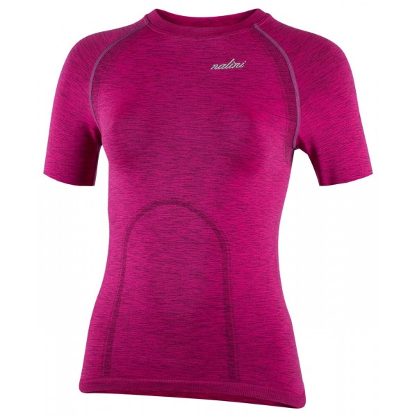 Lady Melange SS Funktionsunterhemd Damen kurzarm pink melange (I22-4100)