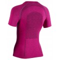 Lady Melange SS Funktionsunterhemd Damen kurzarm pink melange (I22-4100)