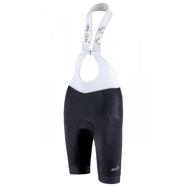 Lady Venture Bib Trägerhose Damen kurz schwarz (E21-4000) Lady Venture Bib Trägerhose Damen kurz schwarz (E21-4000)