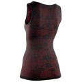 Seamless Lady Tank Funktionsunterhemd Damen ärmellos schwarz/rot (E22-4000) Seamless Lady Tank Funktionsunterhemd Damen ärmellos schwarz/rot (E22-4000)