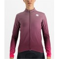ROCKET W THERMAL JERSEY Damen Radtrikot langarm lila (mauve)