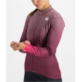 ROCKET W THERMAL JERSEY Damen Radtrikot langarm lila (mauve)