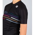 VELODROM Radtrikot Damen kurzarm schwarz