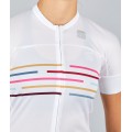 VELODROM Radtrikot Damen kurzarm weiß