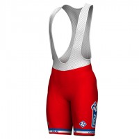 2017-2018 Fdj Französischer Meister Kurz Trägerhose Radtrikot Kaufen