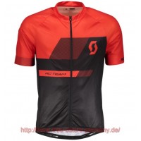 2018 Scott RC TEAM 10 fiery rot Fahrradbekleidung Radtrikot Satz Kurzarm Radtrikot Kaufen