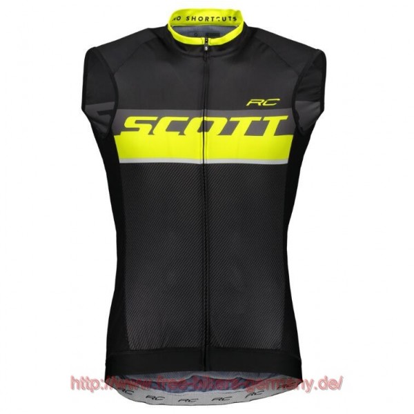 2018 Scott RC PRO sulphur gelb ärmelloses Trikot Radtrikot Kaufen 2018 Scott RC PRO sulphur gelb ärmelloses Trikot Radtrikot Kaufen