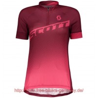 2018 Scott ENDURANCE 40 tibetan rot Damen Fahrradbekleidung Radtrikot Satz Kurzarm Radtrikot Kaufen
