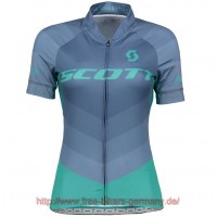 2018 Scott RC PRO ensign blau Damen Fahrradbekleidung Radtrikot Satz Kurzarm Radtrikot Kaufen