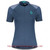 2018 Scott ENDURANCE 20 ensign blau Damen Fahrradbekleidung Radtrikot Satz Kurzarm Radtrikot Kaufen