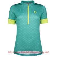 2018 Scott ENDURANCE 30 baltic turquoise Damen Fahrradbekleidung Radtrikot Satz Kurzarm Radtrikot Kaufen