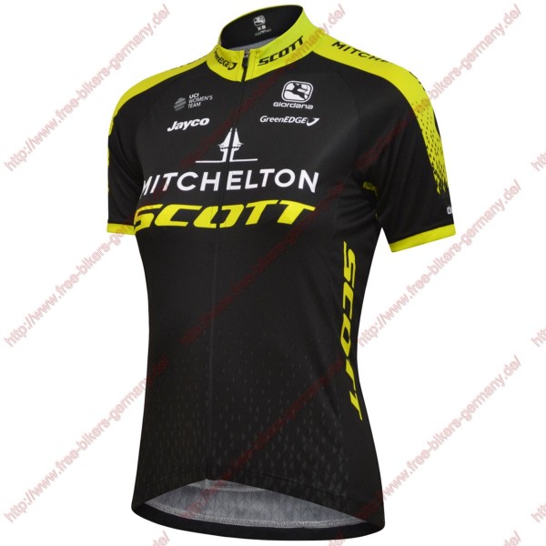 Radsport Mitchelton Scott 2018 Damen Trikot Kurzarm Radtrikot Kaufen