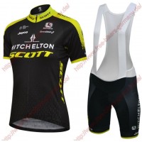 Radsport Mitchelton Scott 2018 Damen Radbekleidung Satz Trikot Kurzarm+Trägerh Radtrikot Kaufen