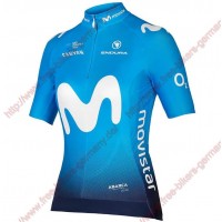 Radsport MOVISTAR TEAM 2018 Damen Trikot Kurzarm Radtrikot Kaufen