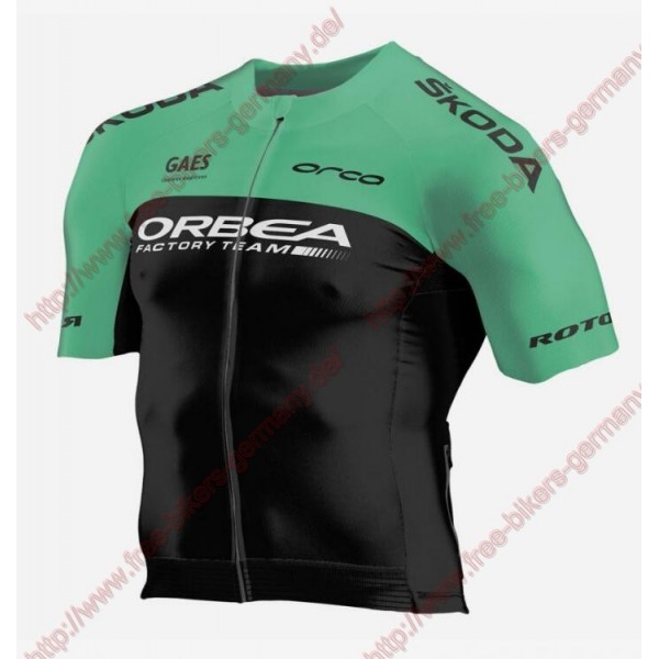 Radsport 2018 Orbea Factory Team Skoda Trikot Kurzarm Radtrikot Kaufen