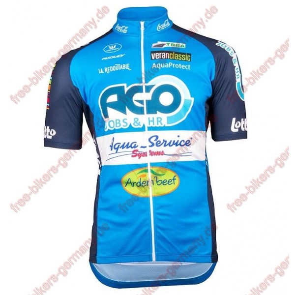 Radsport AGO-AQUA SERVICE 2018 Trikot Kurzarm Radtrikot Kaufen