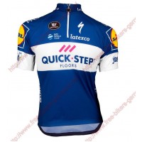 Radsport QUICK-STEP FLOORS 2018 Kinder Trikot Kurzarm Radtrikot Kaufen