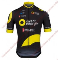 Radsport TEAM DIRECT ENERGIE 2018 Trikot Kurzarm Radtrikot Kaufen