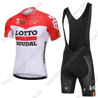 Lotto Soudal Radbekleidung Satz Trikot Kurzarm+Trägerhosen  Radtrikot Kaufen
