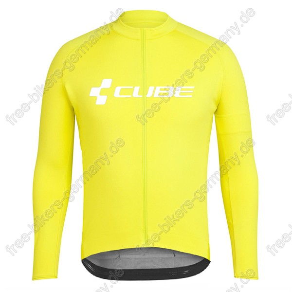 Profiteam 2018 Cube gelb Trikot Langarm Radtrikot Kaufen