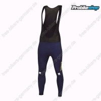 Profiteam 2018 BAHRAIN MERIDA Pro Lang Trägerhose schwarz Radtrikot Kaufen