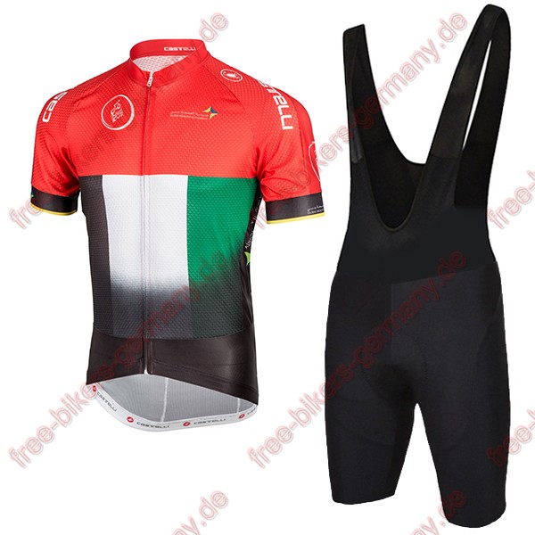 Profiteam 2018 Dubai Tour Sprint Radbekleidung Satz Trikot Kurzarm+Trägerh Radtrikot Kaufen