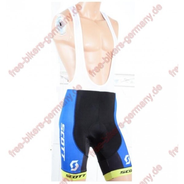 Profiteam 2018 Mitchelton Scott blau Trägerhosen Set Radtrikot Kaufen