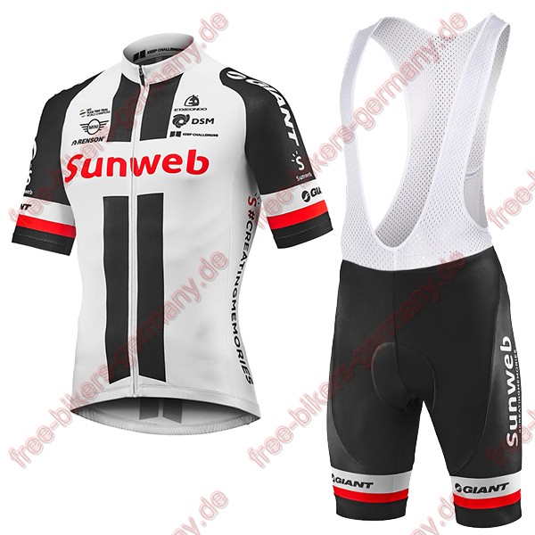 Profiteam 2018 Sunweb Giant Radbekleidung Satz Trikot Kurzarm+Trägerh Radtrikot Kaufen
