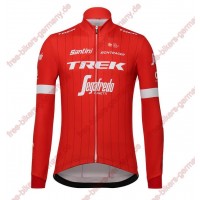 Profiteam 2018 Trek Segafredo rot Trikot Langarm Radtrikot Kaufen