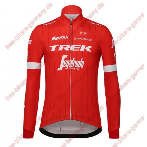 Profiteam 2018 Trek Segafredo rot Trikot Langarm Radtrikot Kaufen