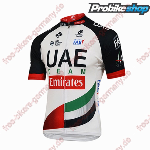 Profiteam 2018 UAE Team Emirates Trikot Kurzarm Outlet Radtrikot Kaufen