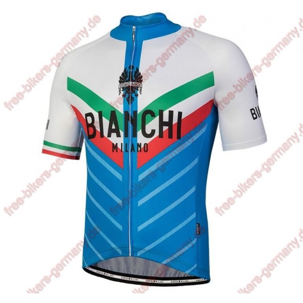 Profiteam 2018 Bianchi Milano Tiera Blau Weiß Trikot Kurzarm 13582XF Radtrikot Kaufen Profiteam 2018 Bianchi Milano Tiera Blau Weiß Trikot Kurzarm 13582XF Radtrikot Kaufen