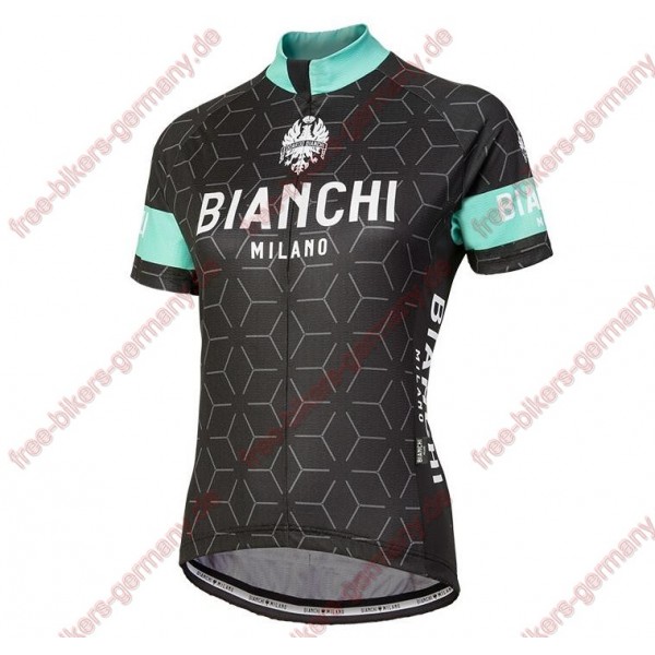Profiteam 2018 Bianchi Milano Nevola schwarz Damen Trikot Kurzarm 85855QG Radtrikot Kaufen Profiteam 2018 Bianchi Milano Nevola schwarz Damen Trikot Kurzarm 85855QG Radtrikot Kaufen